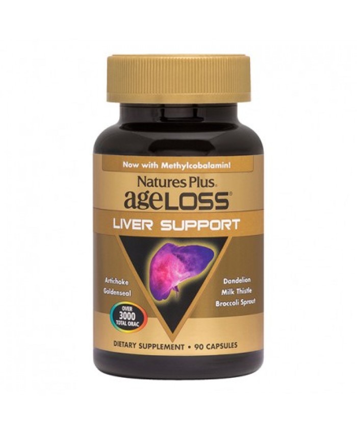 Nature's Plus Ageloss Liver Support 90caps